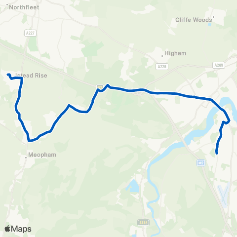 1st Bus Stop Ltd Littlecroft - Grammar Schools map
