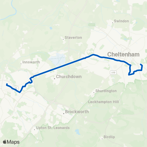 Bennetts High School for Girls - Six Ways Shops map