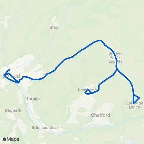 Cotswold Green Merrywalks - Merrywalks map