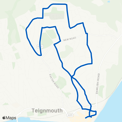 Country Bus Triangle - Seaview Diner map