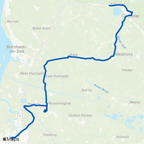 Bakers Dolphin Bus Station - Town Hall map