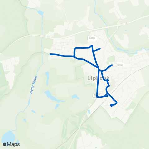 AMK Station - Station map