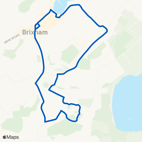 Country Bus Town Square - Town Square map
