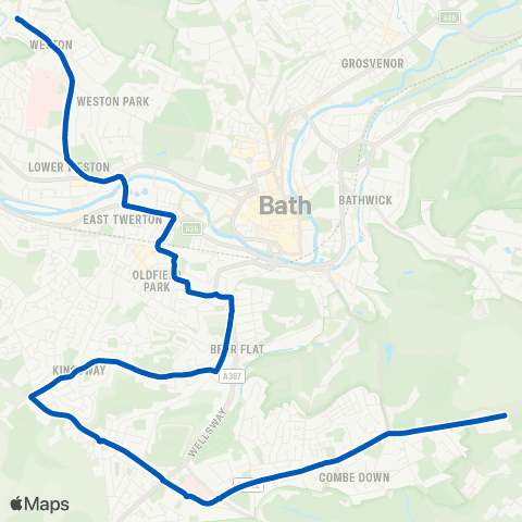 ABUS Deanhill Ln - Ralph Allen School Grounds map