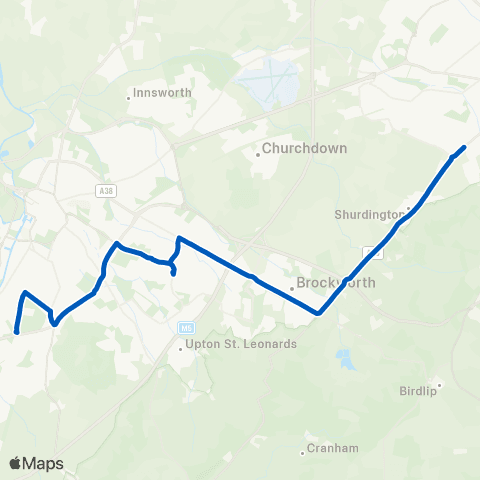 Bennetts Kidnappers' Lane - Romney Close map