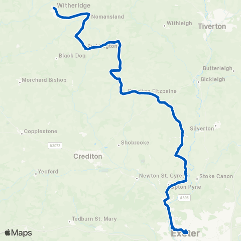 Country Bus Square - Sidwell Street map