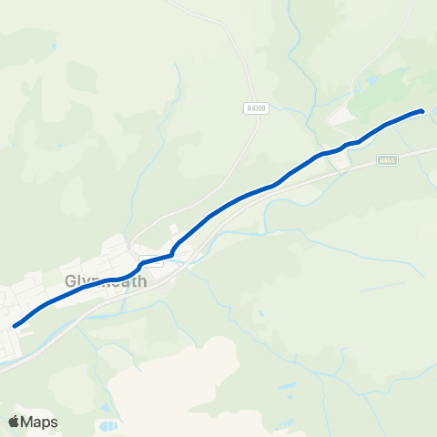 DANSA Turning Circle - Chain Walk map