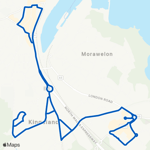 Goodsir Summer Hill - Summer Hill map