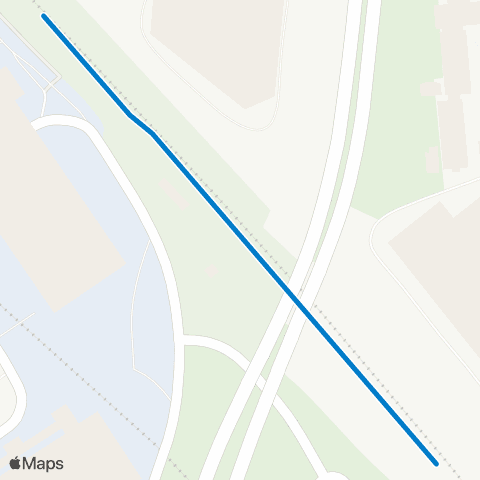 Air-Rail Link Birmingham International Airport (Air-Rail Link) - Birmingham Intl Rail Sta (Air-Rail Link) map
