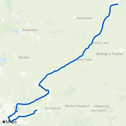 DRM Bus Pump Street - Country Bus Station map