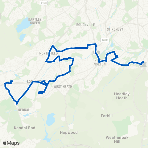 Kevs Cars and Coaches Manningford Rd - Supermarket map