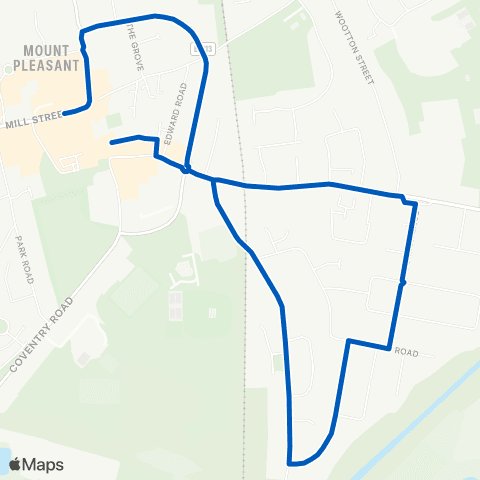 Flexibus Iceland - All Saints Square map