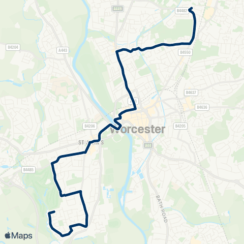 LMS Travel Farm Close - Alberta Close map