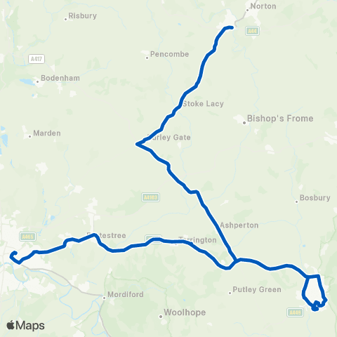 DRM Bus Country Bus Station - Keats Meadow map