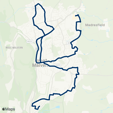 LMS Travel Morrisons Store - Cherrytree Drive map
