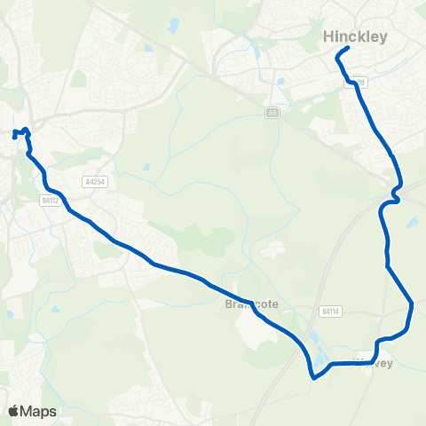 Flexibus The Crescent Bus Station - Bus Station map