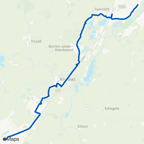 Bus Link New Street - Bus Station map