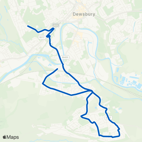 A Lyles and Son Crow Nest Park - Thornhill Junction map