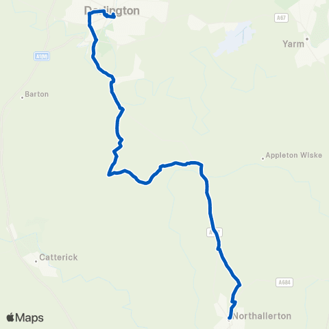 Hodgsons Town Hall - The Buck Inn map