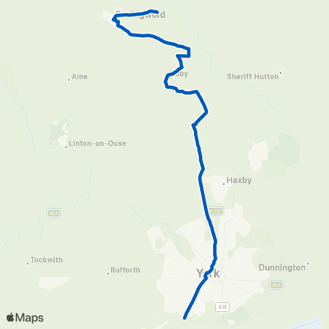 Coastliner Station Avenue - The George Hotel map