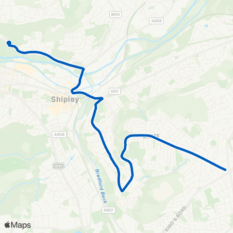 Flyer Wrose Rd Roundabout - Salt Grammar Sch E map