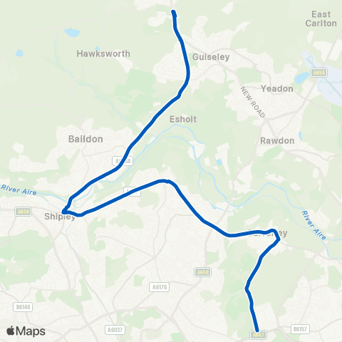 Flyer Woodhall Lane - St Mary's School map