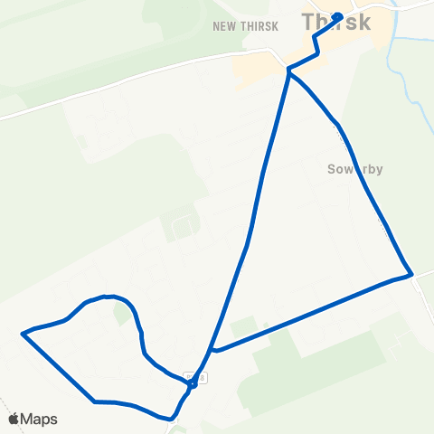 Coastliner Market Place - Market Place map