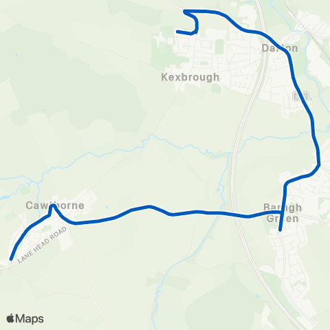Globe Holidays Tivy Dale / Ln Head Rd - Highfields Rd / Ballfield Ln map
