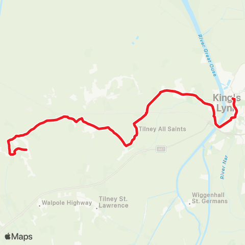 Lynx Holt Court - Transport Interchange map
