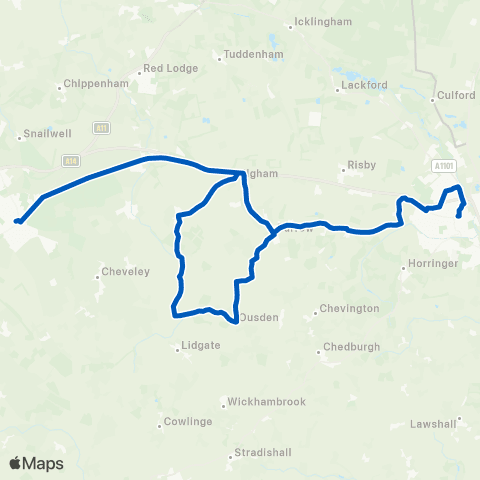 Mulleys Motorways The Guineas Bus Station - Bus Station map