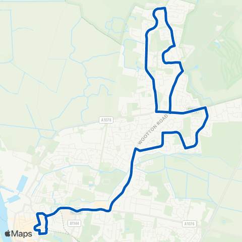 Go To Town Transport Interchange - Transport Interchange map
