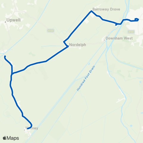 Go To Town Bridge Street - Village Hall map
