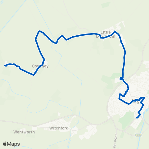 Lord's Travel Tesco - Lawns Crescent map