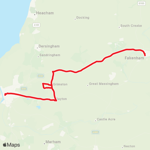 Lynx Clock - Transport Interchange map