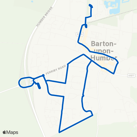 Hornsbys Bus & Coach Tesco - Market Place map