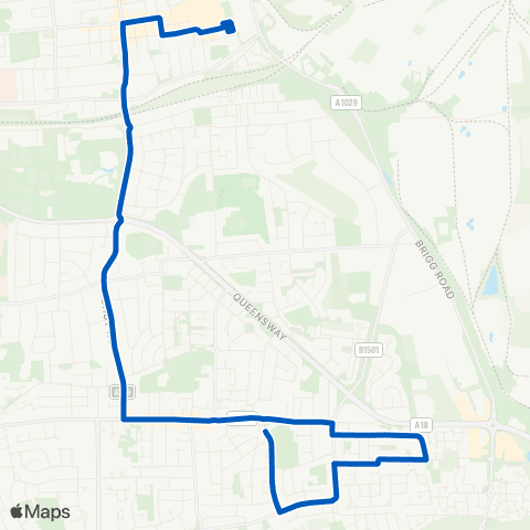 Hornsbys Bus & Coach Hornsby Depot - Bus Station map