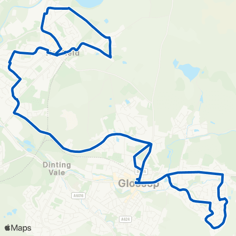 High Peak Henry Street - Henry Street map