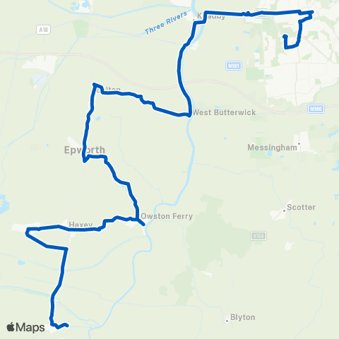 Hornsbys Bus & Coach Bus Station - Pond map