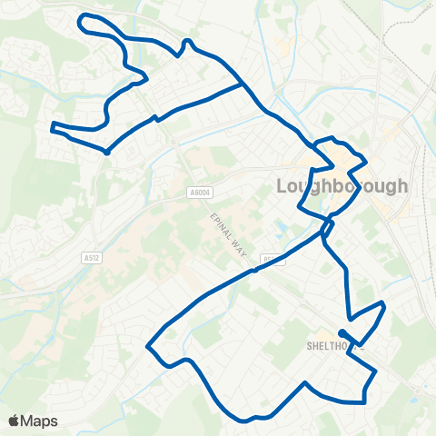 Kinchbus High Street - High Street map