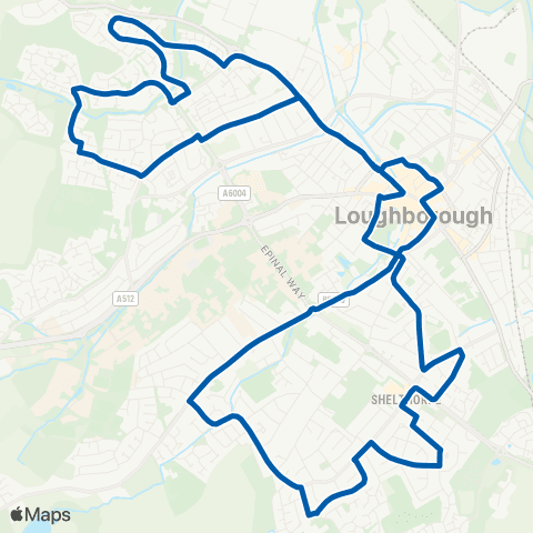 Kinchbus High Street - High Street map