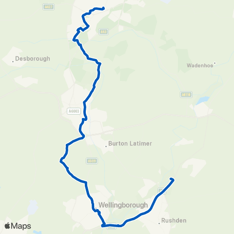 Lawson's of Corby (Corby) Chapel Ln - (Wellingb') Stanwick Lakes Country Pk map