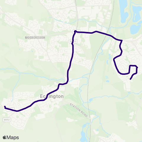First South Yorkshire School Bus Park - West End Hotel map