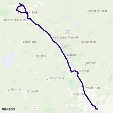 First Norfolk & Suffolk Argos Store - Old Cattle Market Bus Sta map