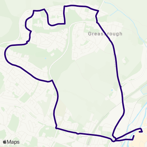 First South Yorkshire Rotherham Interchange / A10 - Rotherham Interchange / A3 map