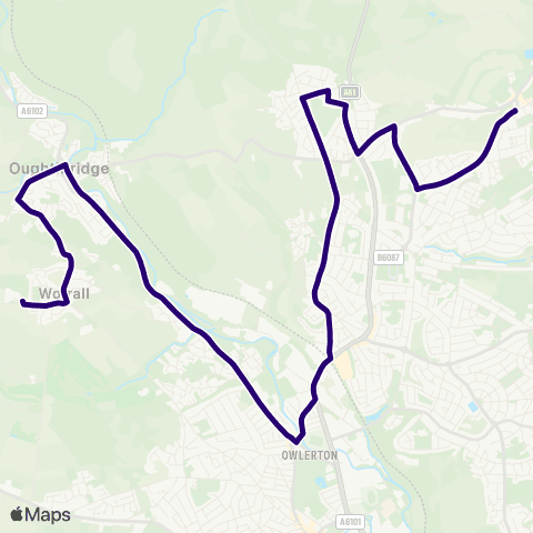 First South Yorkshire Bradfield Sch / Kirk Edge Rd - Yew Ln / Stocks Hill map