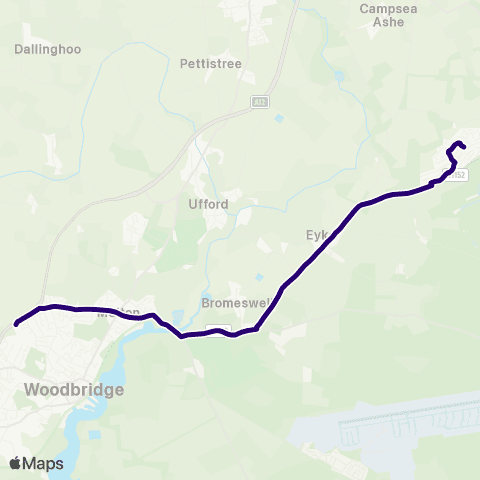 First Norfolk & Suffolk Farlingaye School - Garden Square map