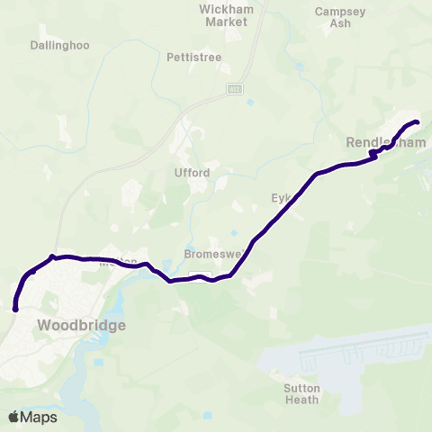First Norfolk & Suffolk Rockford House - Farlingaye School map
