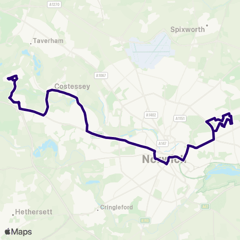 First Norfolk & Suffolk Play Area - Link Road map