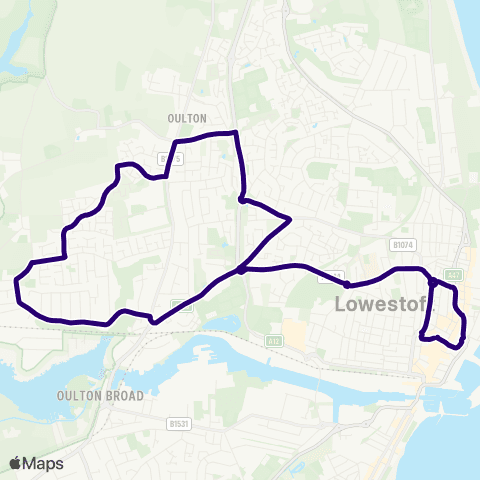 First Norfolk & Suffolk Bus Station - Bus Station map