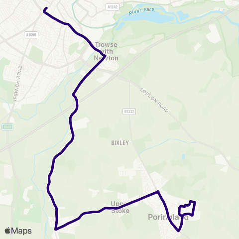 First Norfolk & Suffolk Church - St Stephens Street map